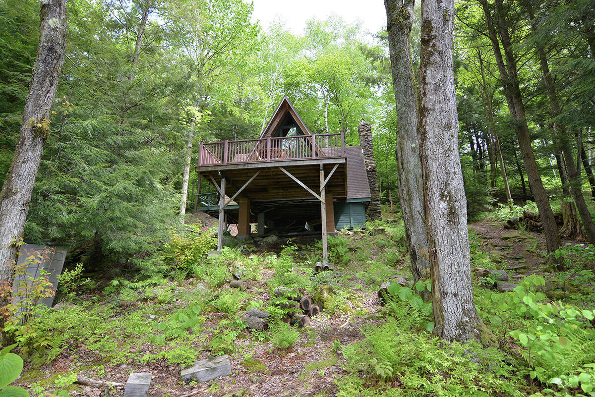 House of the Week Aframe camp in Sand Lake