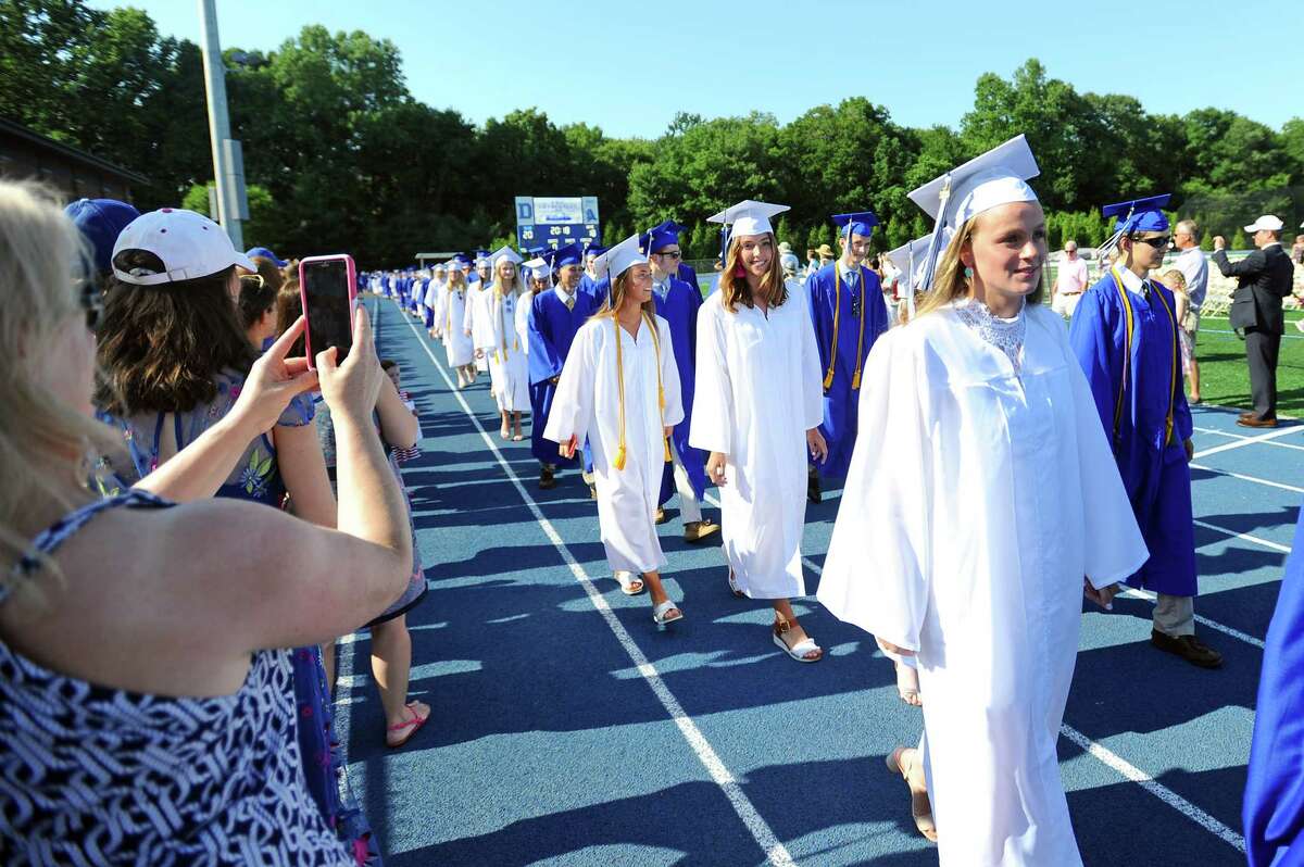 Darien High School graduation 2018