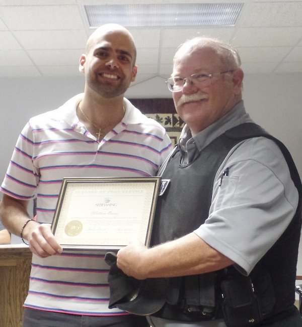 Sebewaing honors former police chief