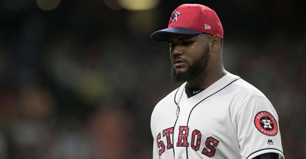 The Astros have shut down righthanded pitcher Francis Martes and do not expect him to return to competition until late July or early August.