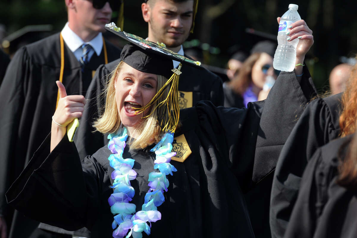 Trumbull High School graduation 2018