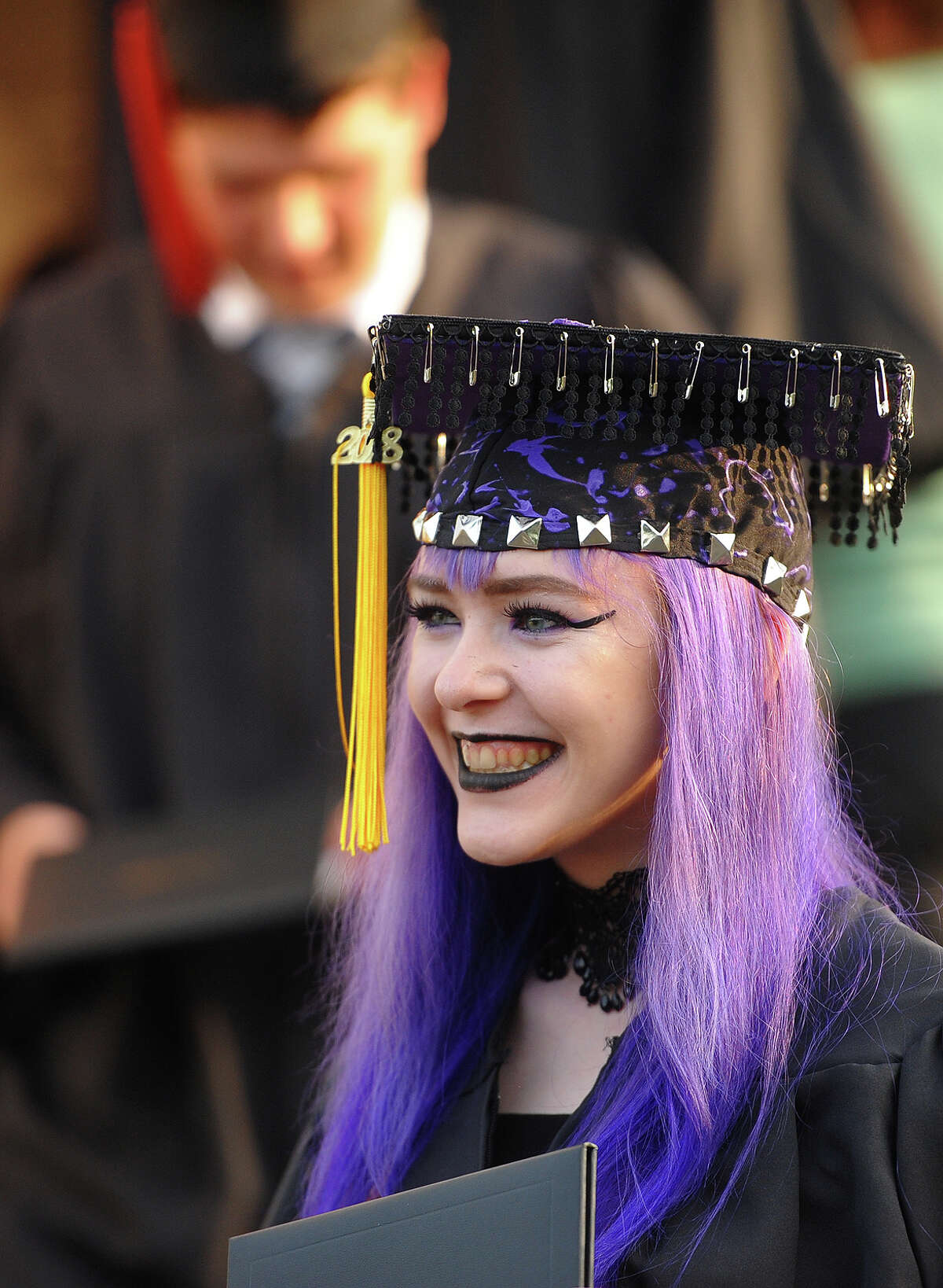 The Shelton High School graduation in Shelton, Conn. on Thursday, June 21, 2018.