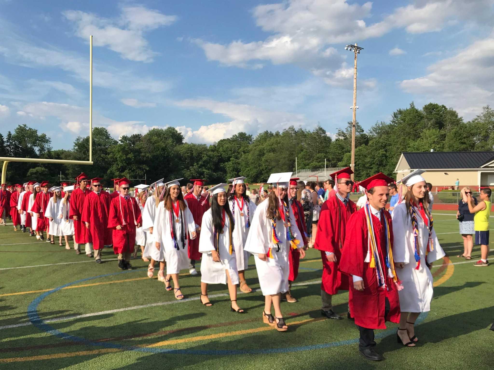 Cheshire High School graduates told not to fear failure