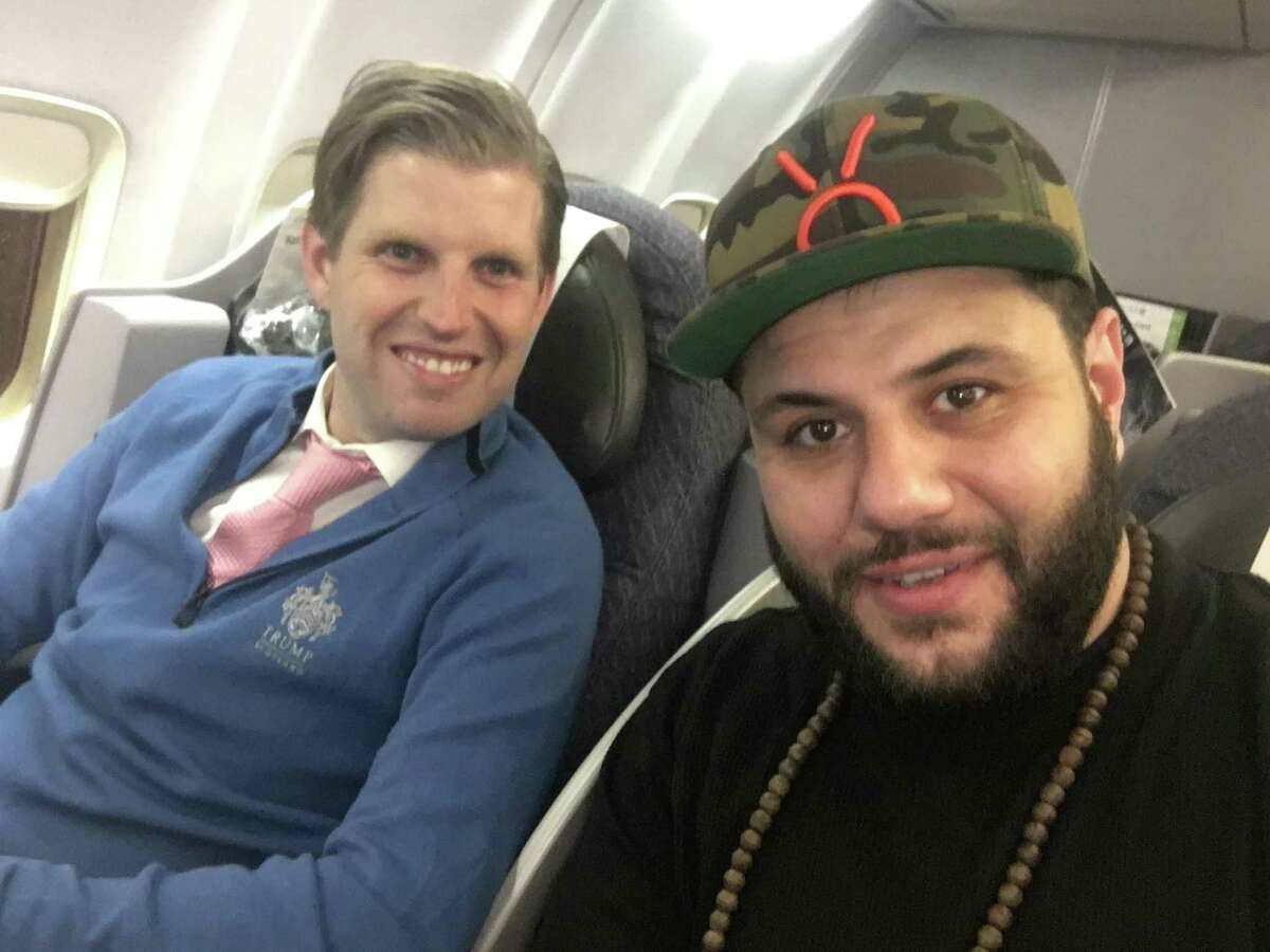 In 2016 comedian Mo Amer - a Palestinian who fled Kuwait in 1990 and settled in Houston -- and Eric Trump were seated next to each other on an international flight from Newark NJ to Scotland. They discussed immigration, naturally.