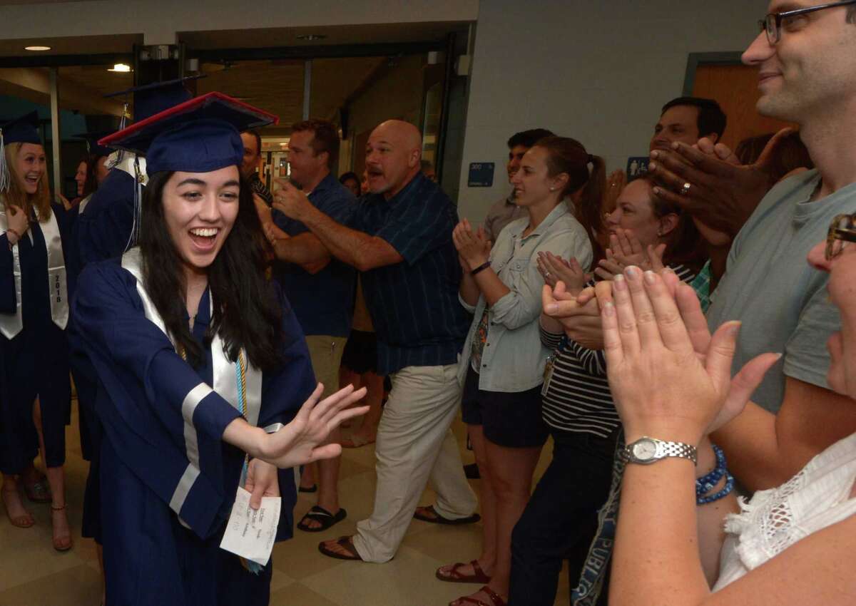 Staples High School graduation 2018