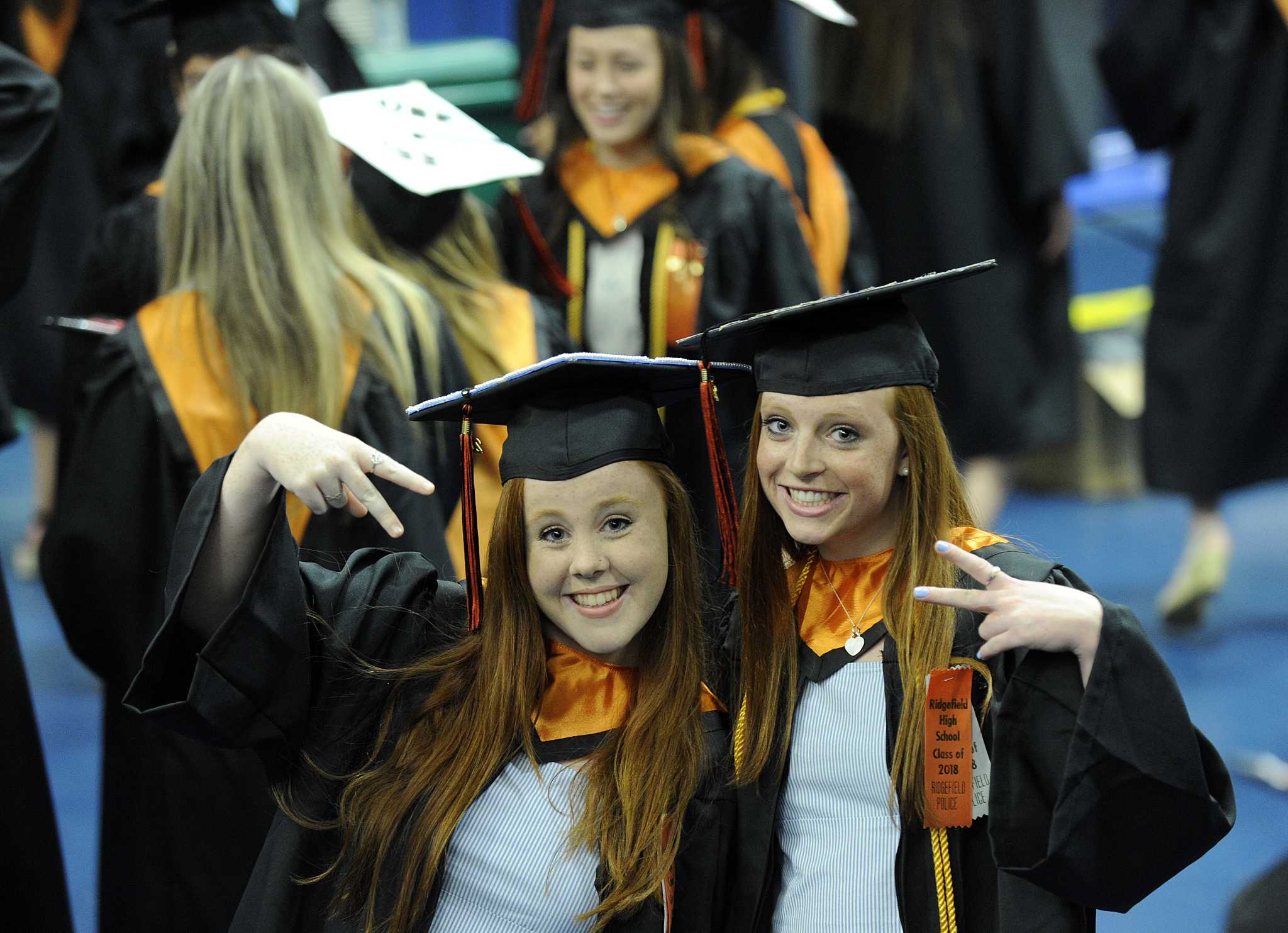 Ridgefield High School graduation 2018