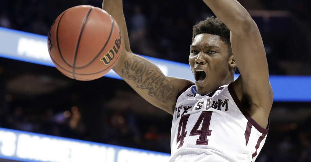 Texas A&M product Robert Williams admitted to sleeping through his introductory press conference Friday.