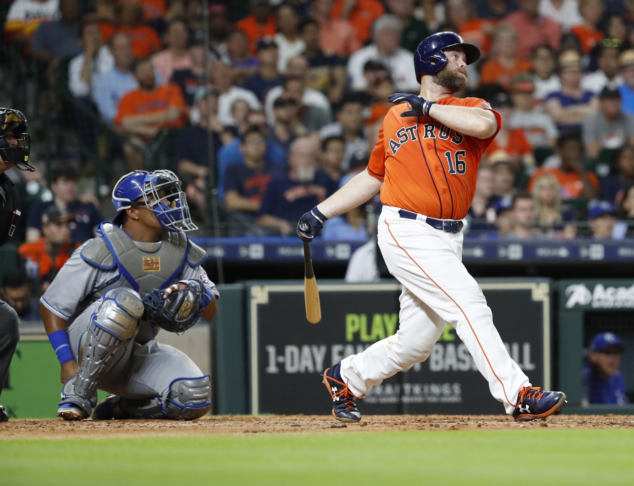 Rally Foundation for Childhood Cancer Research - Rally Spokesperson and  Houston Astros All-Star Catcher Brian McCann and his team go head to head  against the Detroit Tigers this afternoon! Join Brian in