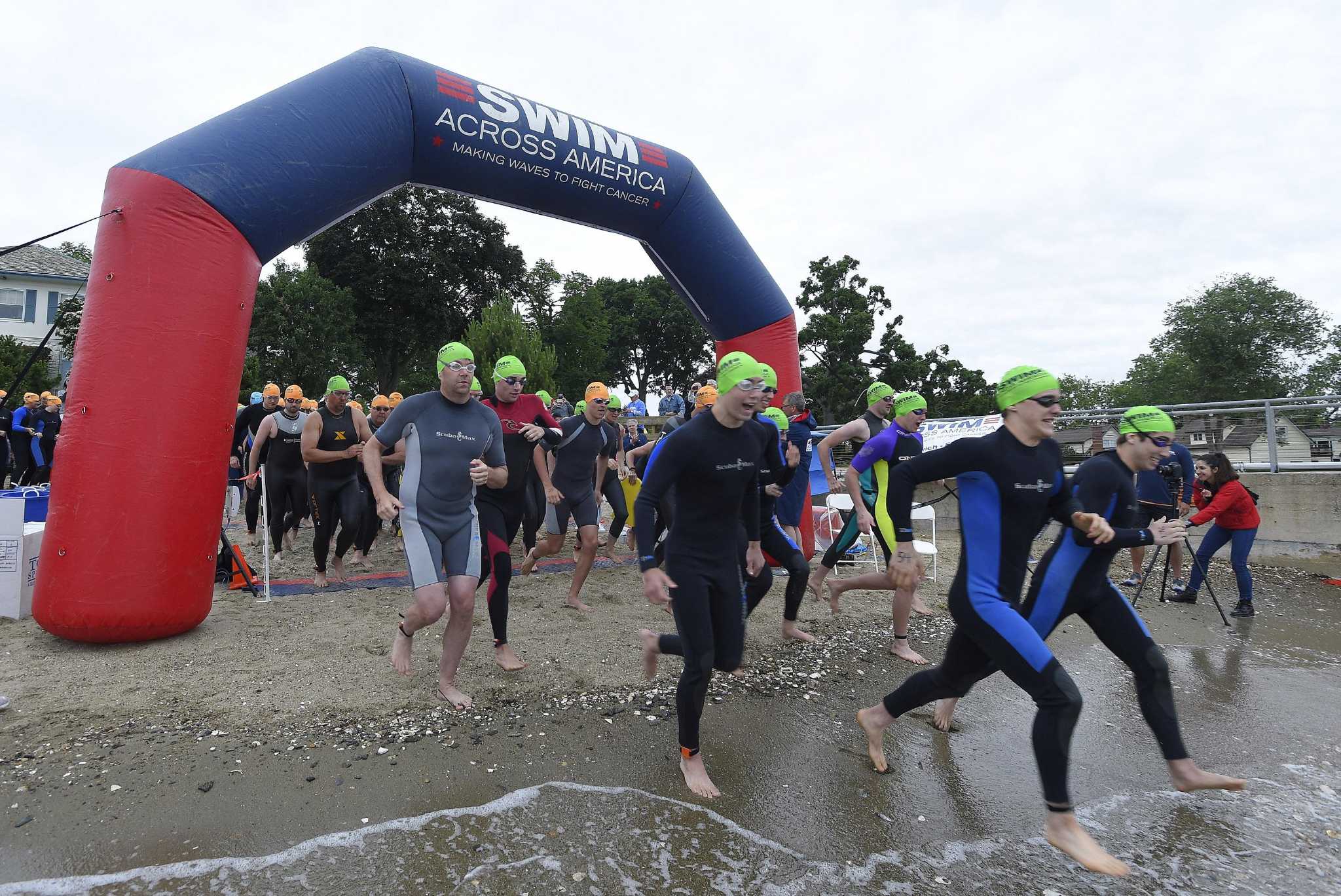 Hundreds Participate In Swim Across America In Greenwich Stamford