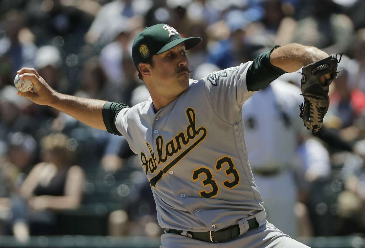 Athletics rout Sox in Trevor Cahill's debut