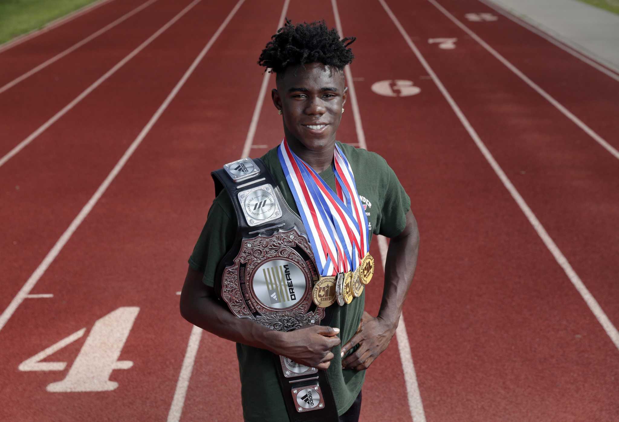 The Woodlands’ Kesean Carter named AGH Boys Track and Field Athlete of