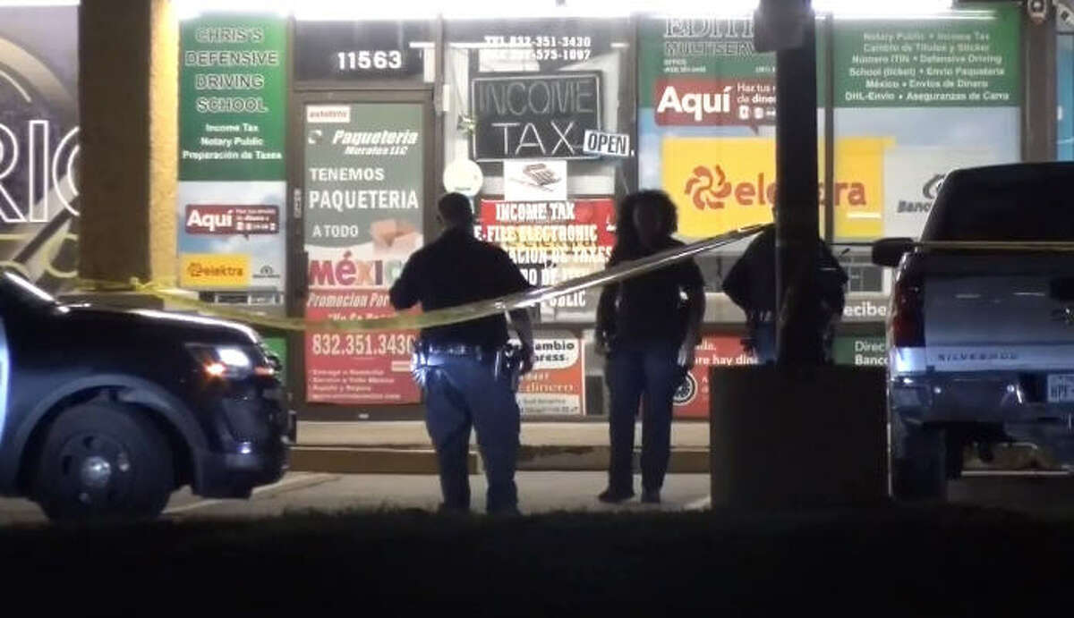 An overnight shooting drew police to La Oficina sports bar.