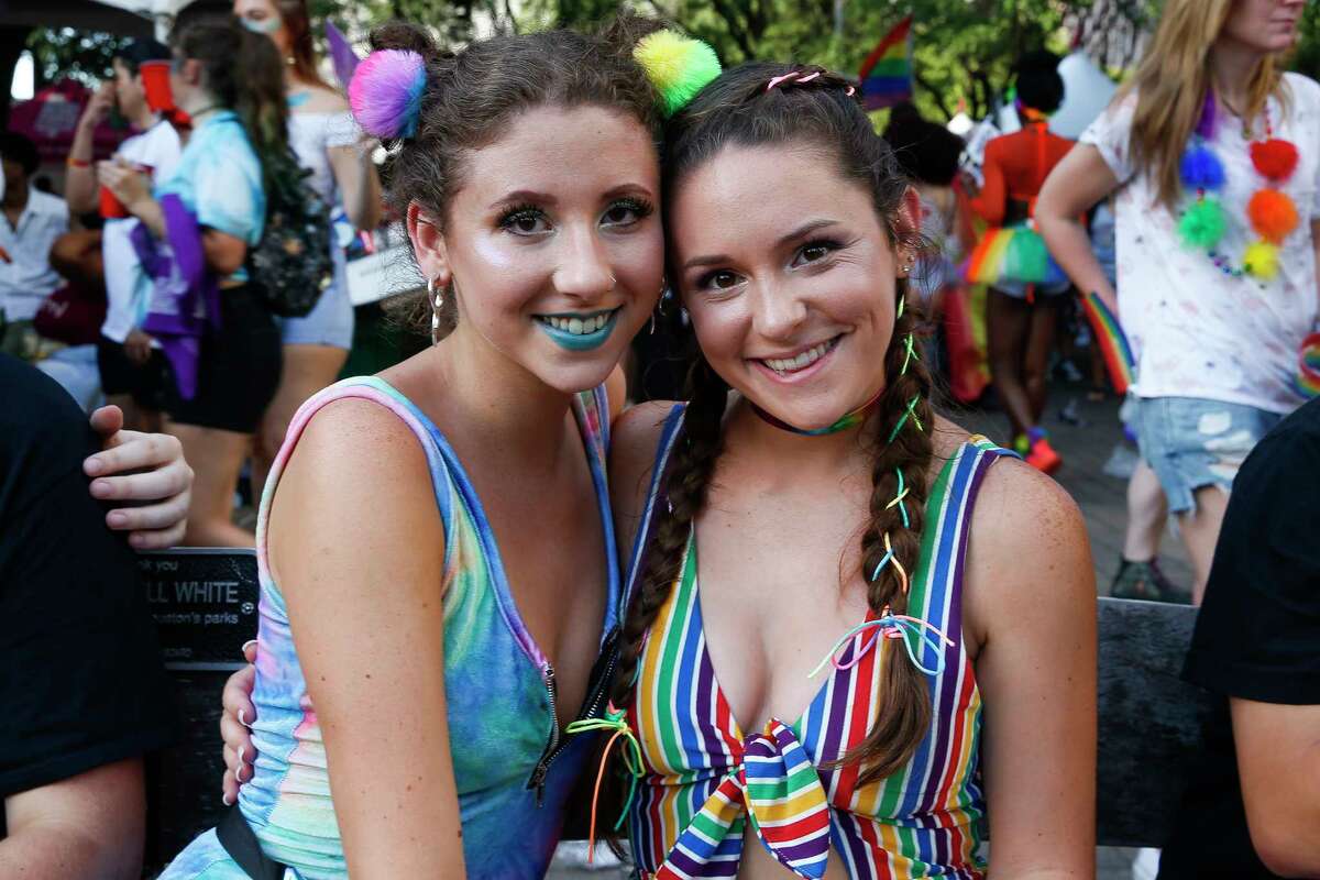 Thousands of people fill downtown for the 40th annual Pride Houston festival Saturday, June 23, 2018.