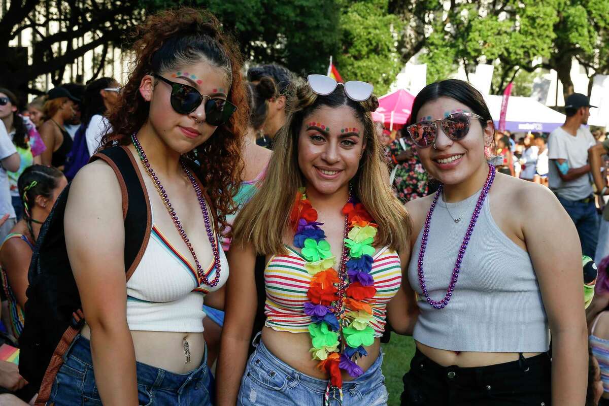 Thousands of people fill downtown for the 40th annual Pride Houston festival Saturday, June 23, 2018.