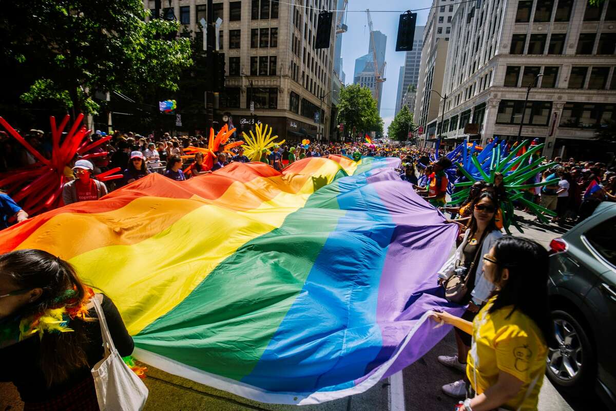 Connelly The Seattle Pride Parade — a joyous time in tense times