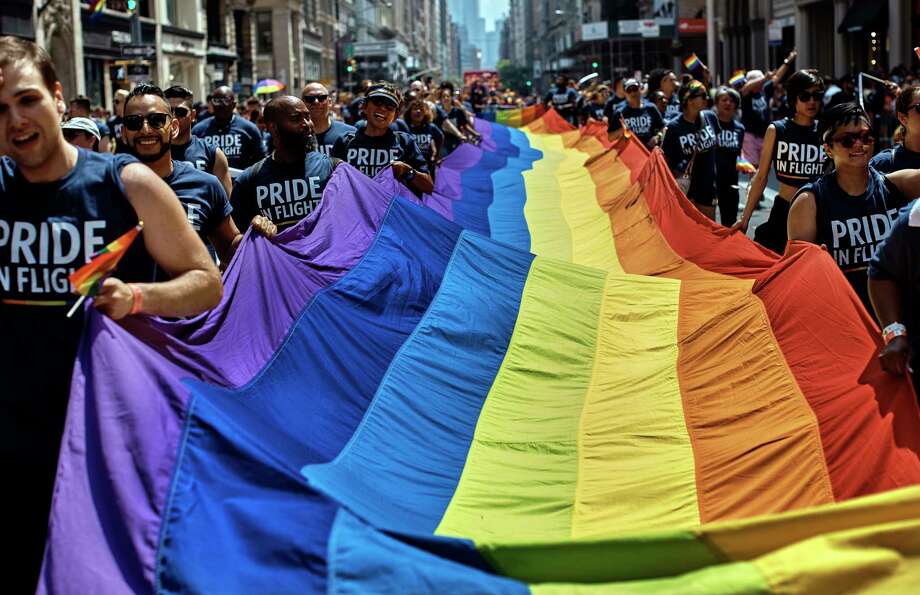 Nyc Pride Parade Celebrates Diversity Urges Acceptance