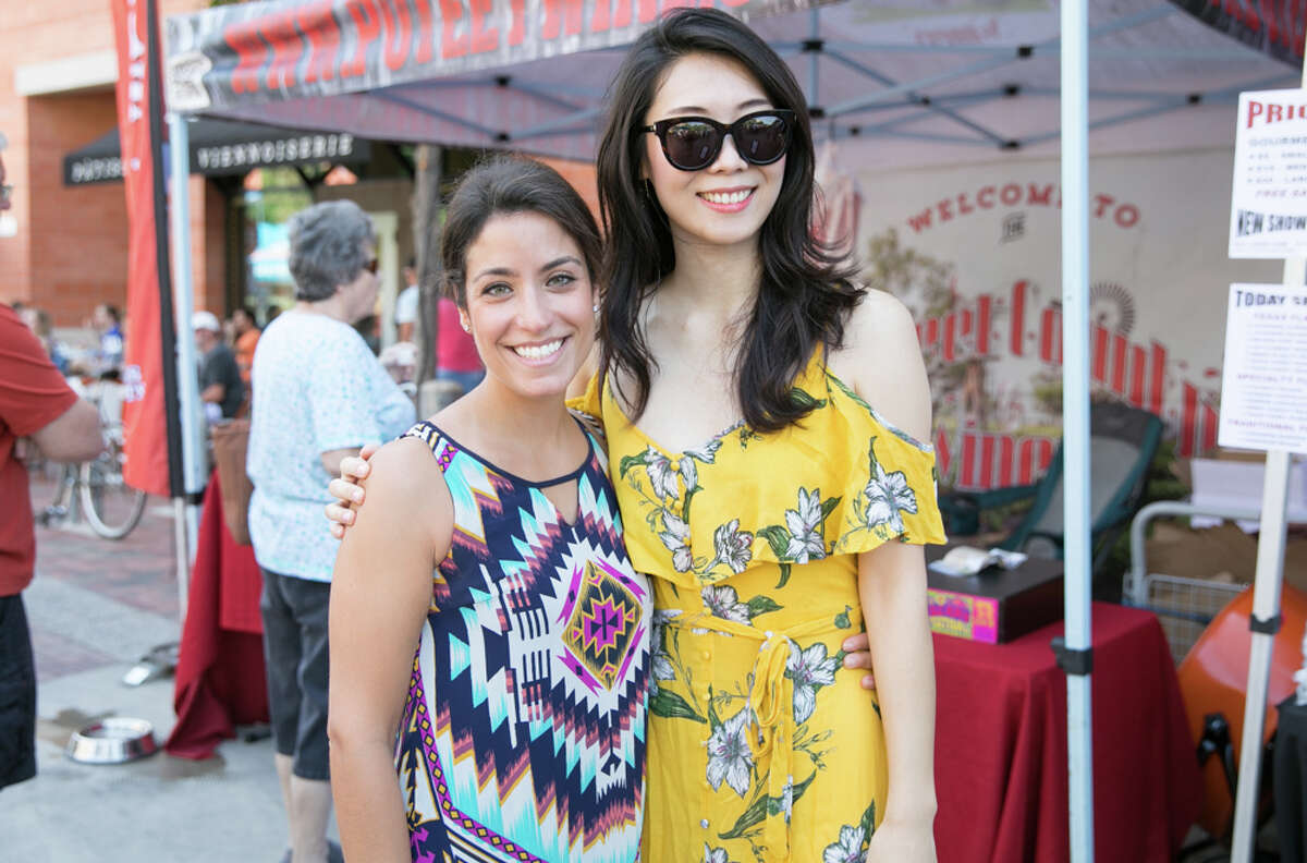 San Antonians enjoyed a relaxing Sunday, June 24, 2018, at the Pearl's Farmers Market with live music and food vendors to satisfy their appetite.