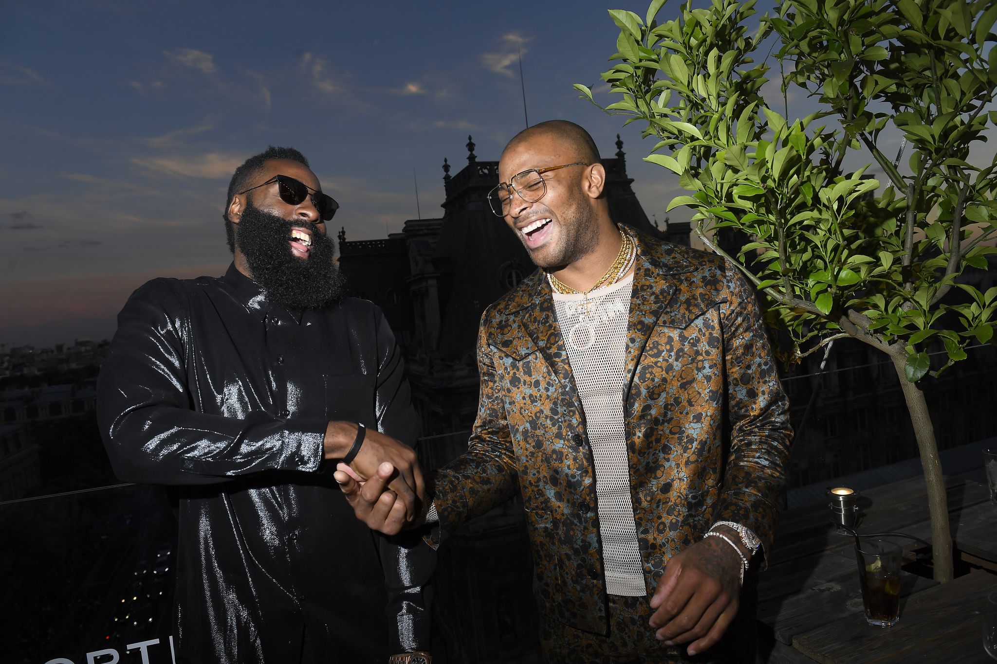 James Harden at the Valentino show during Paris Fashion Week Men's News  Photo - Getty Images