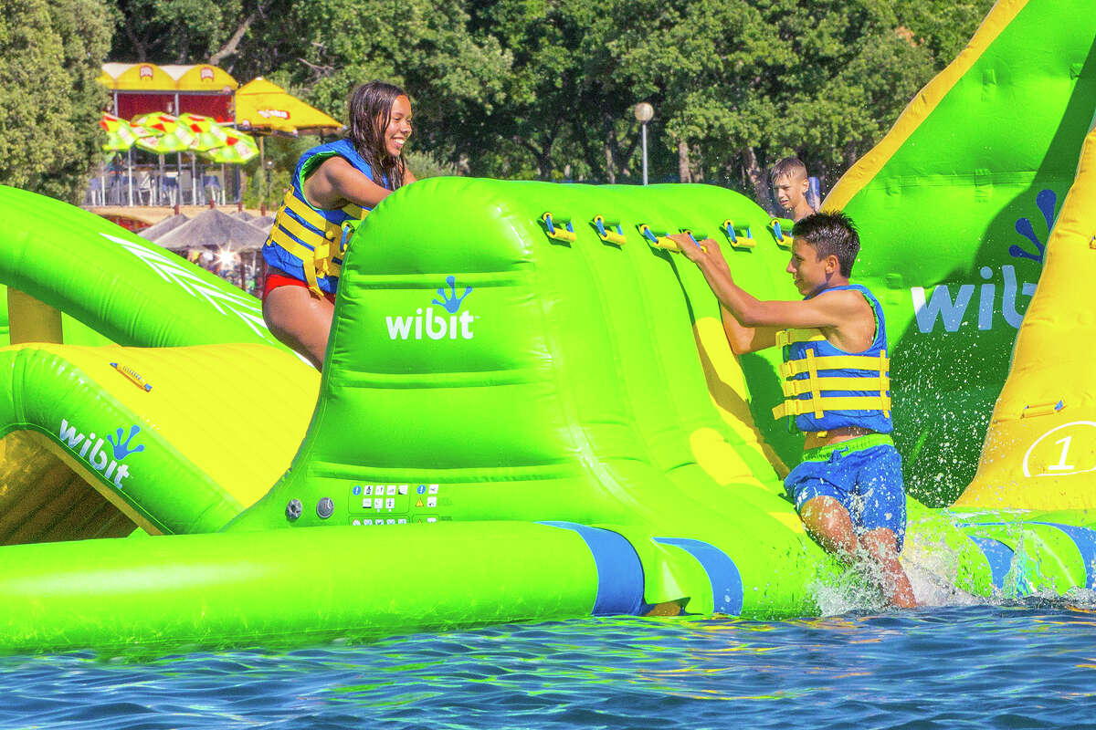 Waterloo floating water park opens on Lake Travis just in time for the