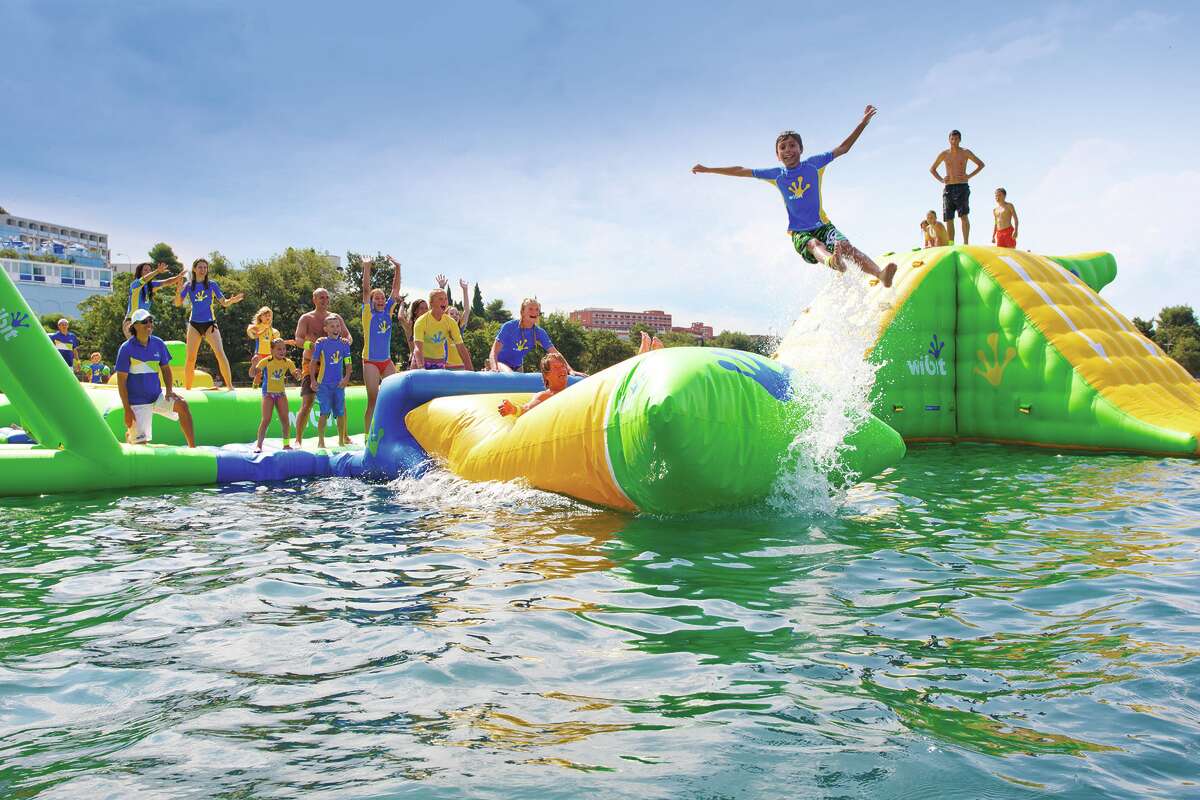 Waterloo floating water park opens on Lake Travis just in time for the