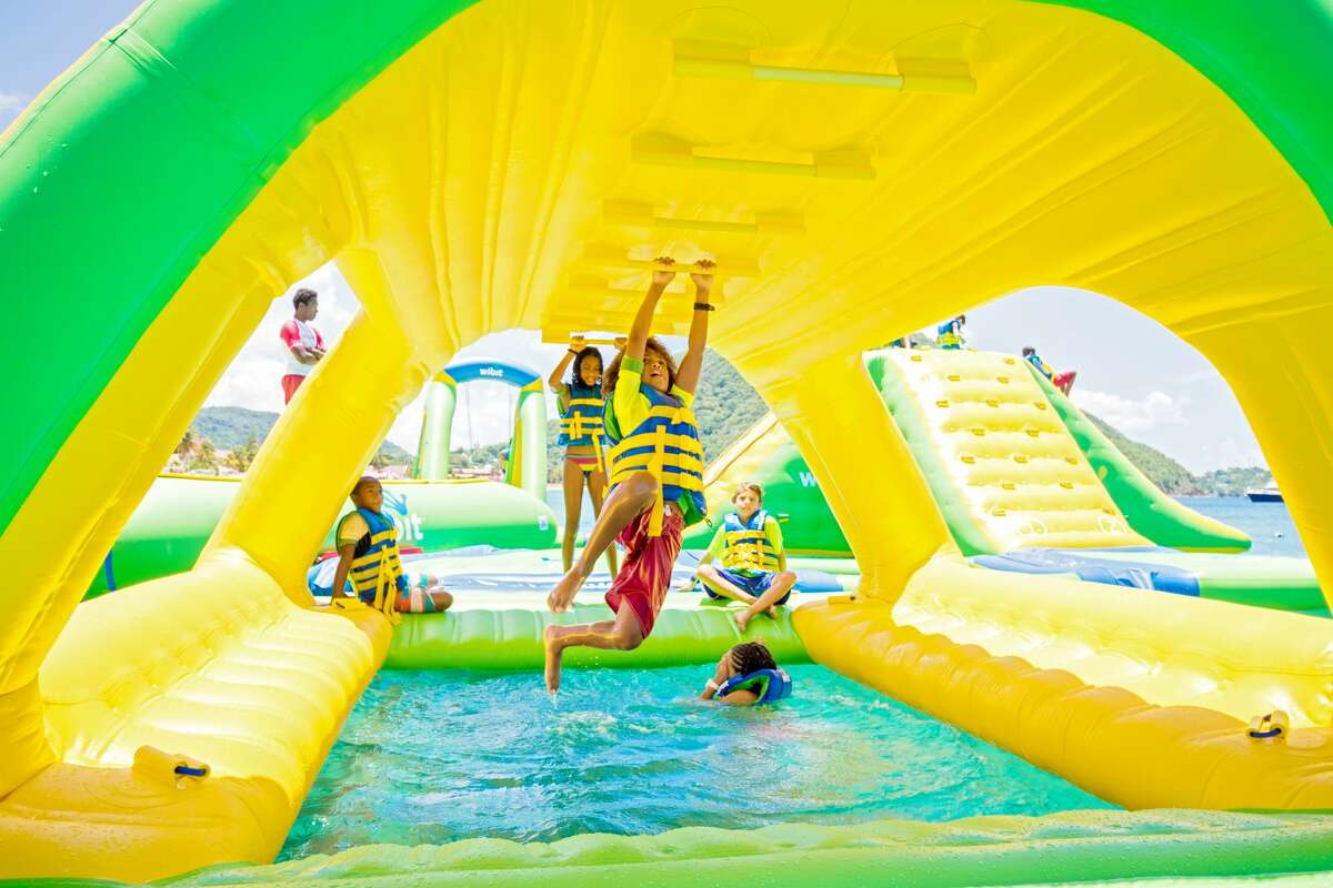 Waterloo floating water park opens on Lake Travis just in time for the