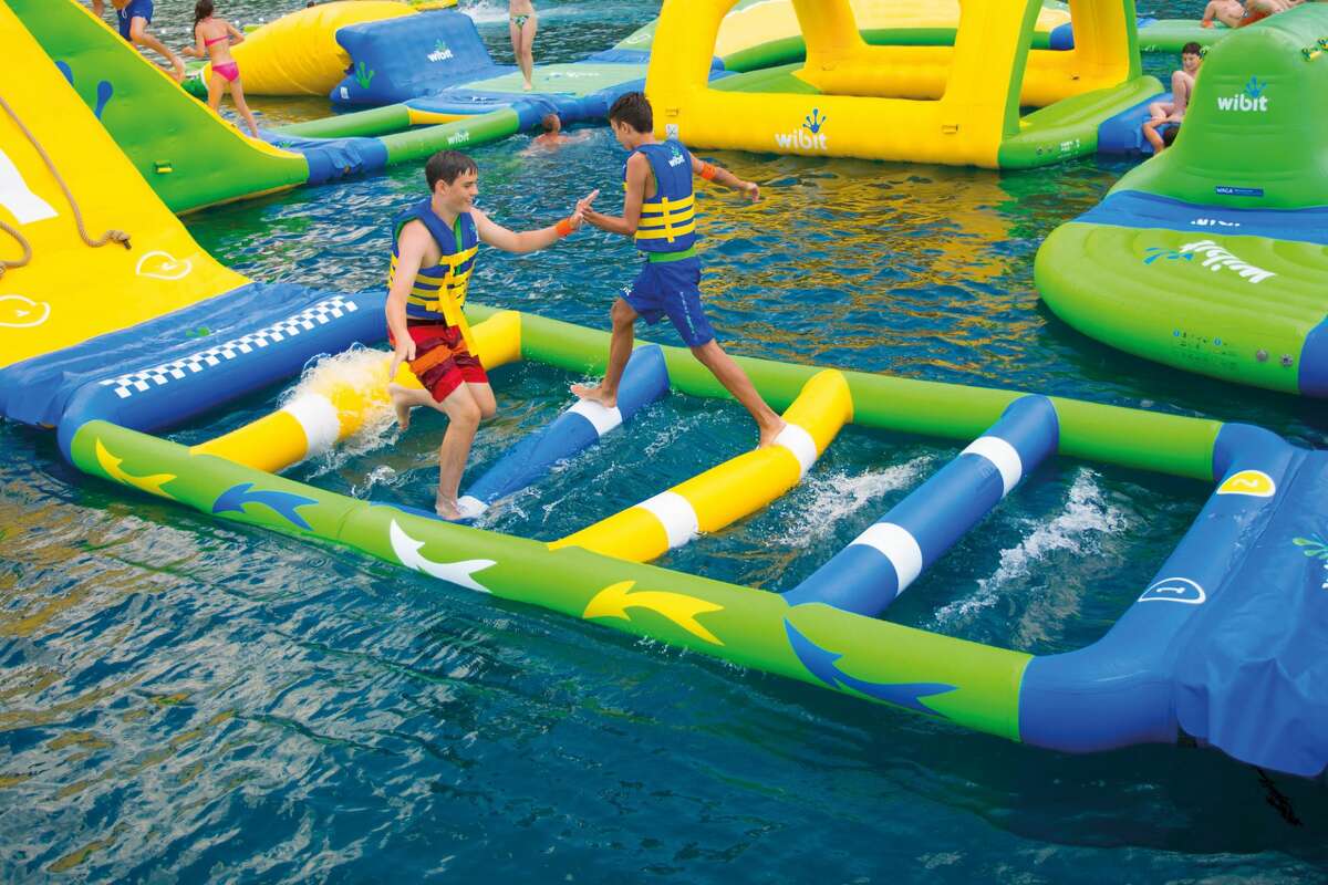 Waterloo floating water park opens on Lake Travis just in time for the