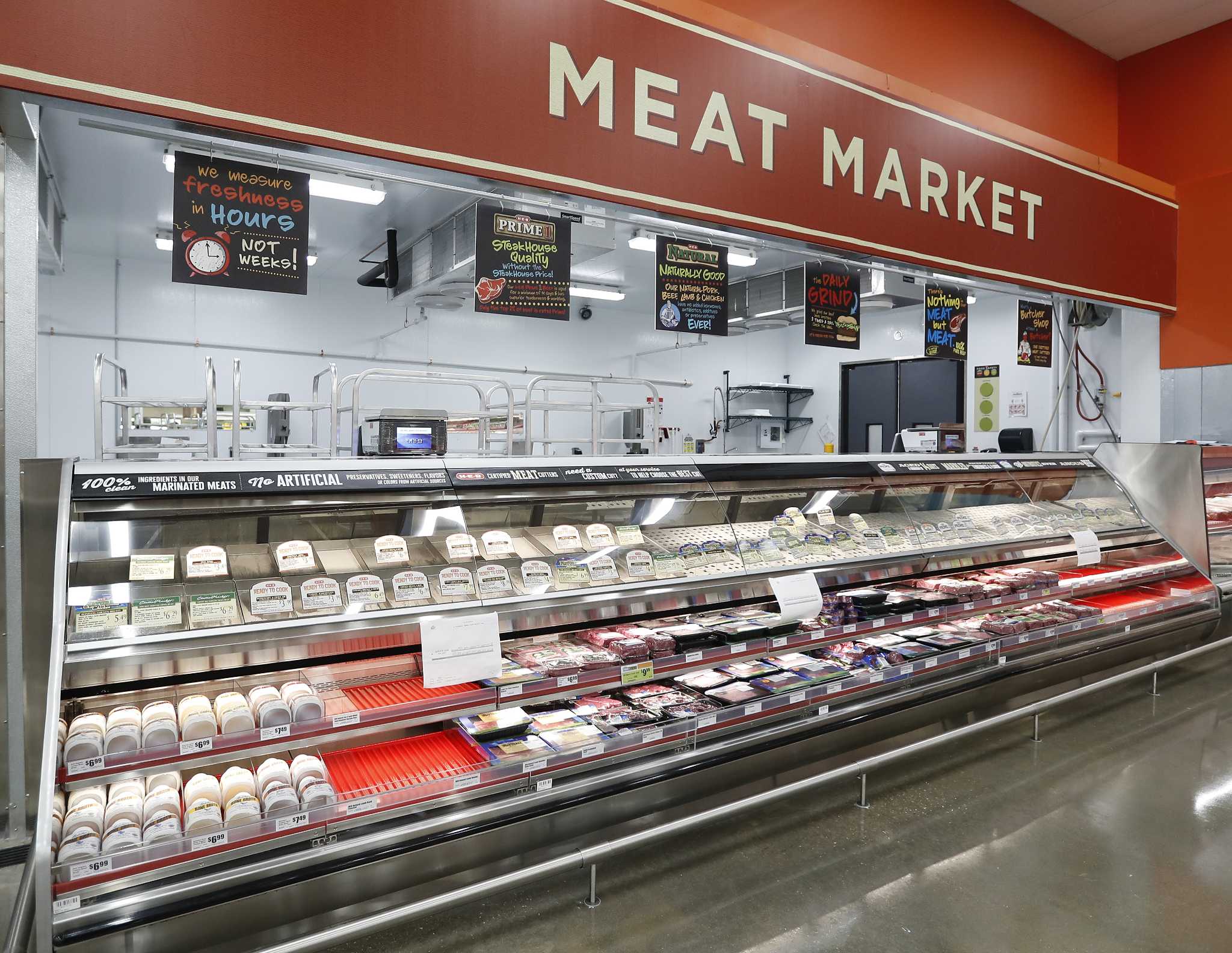 H-E-B further reduces purchasing limits on meat across Texas