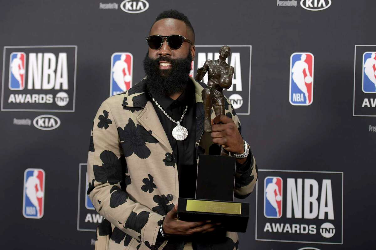 Rockets' James Harden wins MVP award