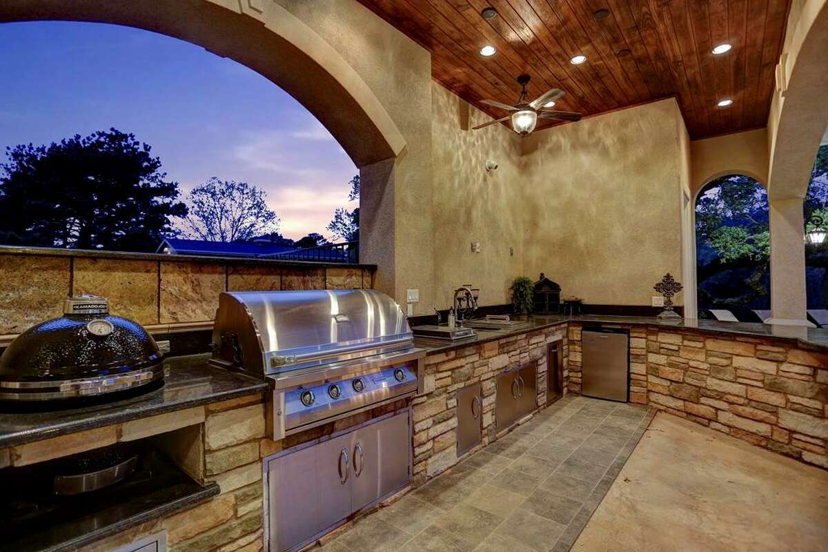 24702 Mesquite River Trail, Hockley$2.8 million13 acres, 8,081 built square feet7 bedrooms, 9 bathrooms$346.49 per square footSee the listing at HAR.com