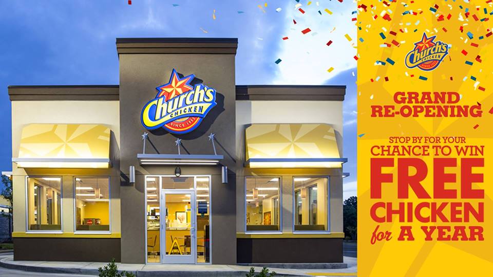 Here's how to win free Church's Chicken for a year in San Antonio