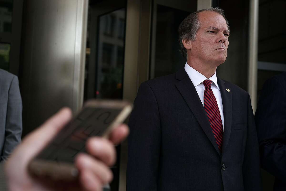 WASHINGTON, DC - JUNE 19: Former Senate Intelligence Committee Security Director James Wolfe comes out from the U.S. District Courthouse after a status hearing June 19, 2018 in Washington, DC. Wolfe stands accused of lying to FBI agents about leaking classified information to reporters. (Photo by Alex Wong/Getty Images)