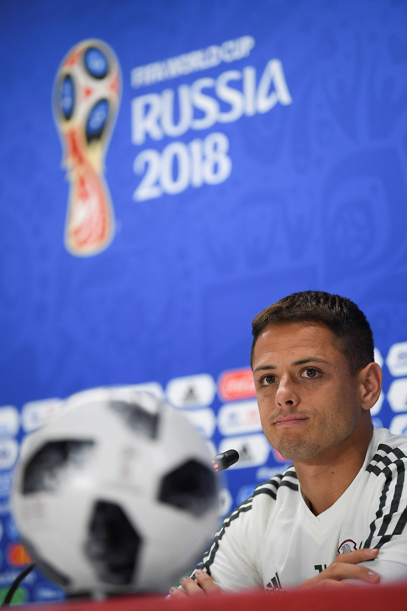 Hernandez, Mexico happy to be dreamers during World Cup