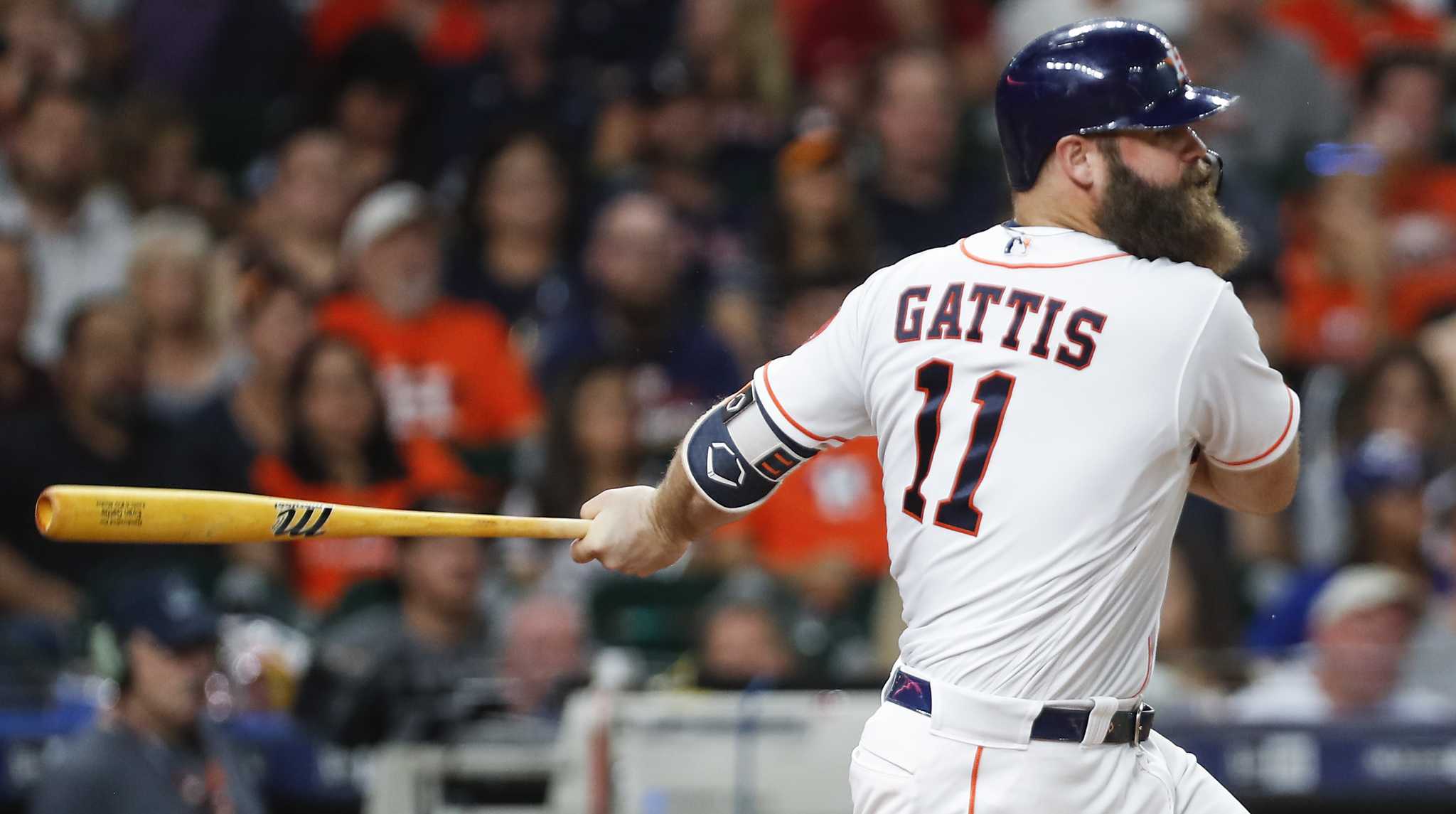 Resurgence of Evan Gattis gives the Astros one less thing to worry