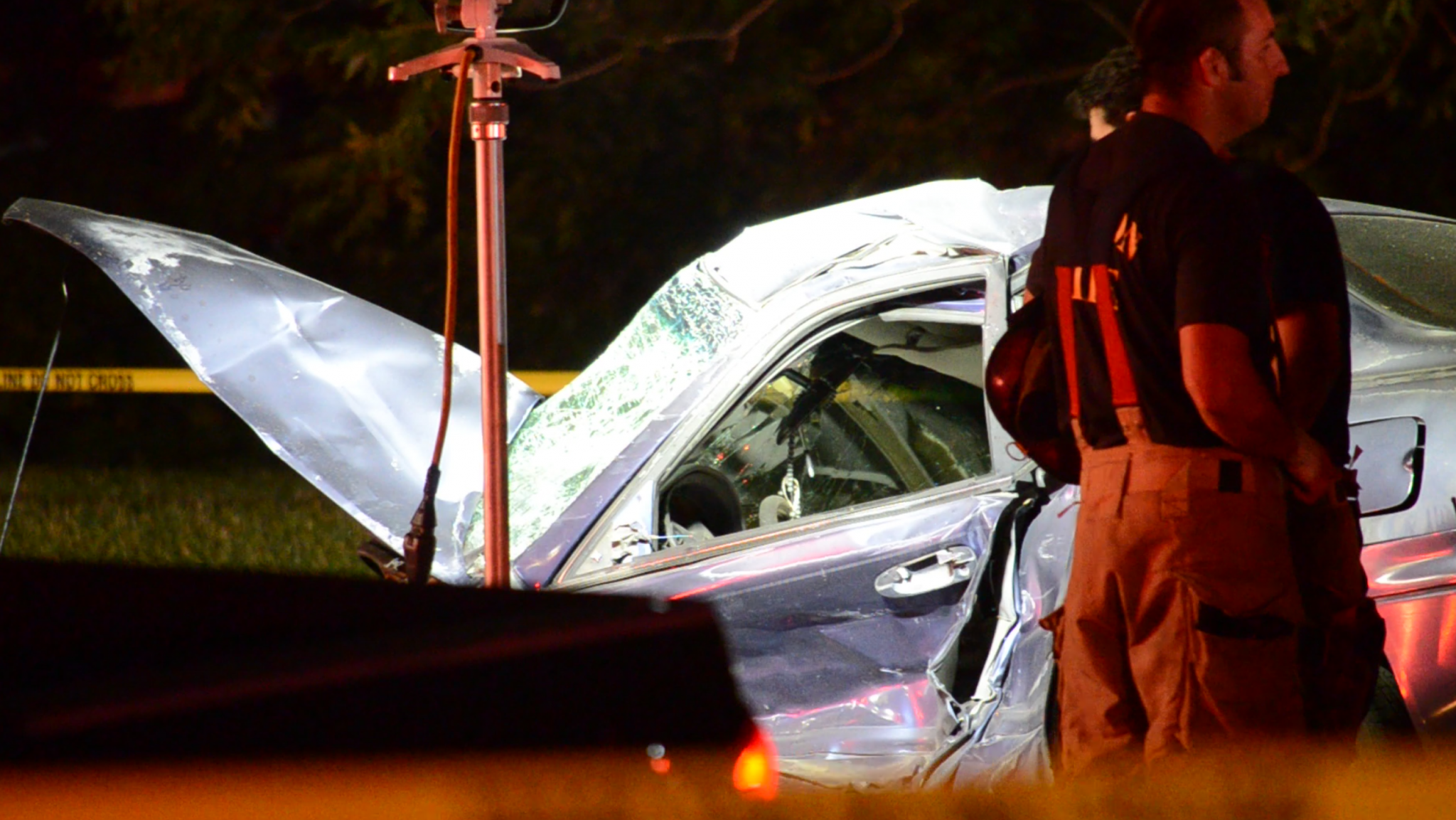 Man charged in crashed that killed mother, injured 2 kids