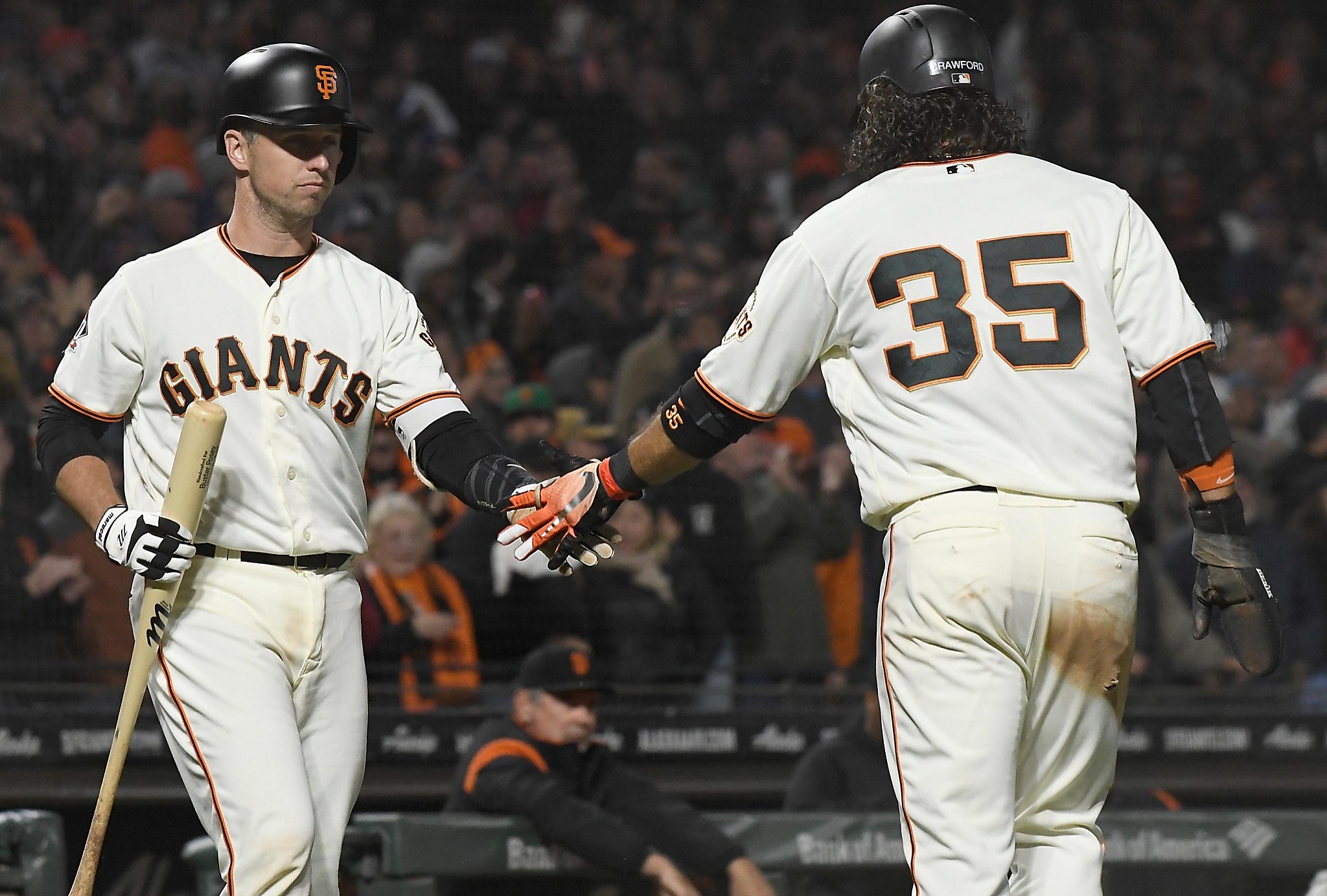 Will 2021 be swan song for Giants' threesome of Buster Posey, Brandon Belt  and Brandon Crawford?