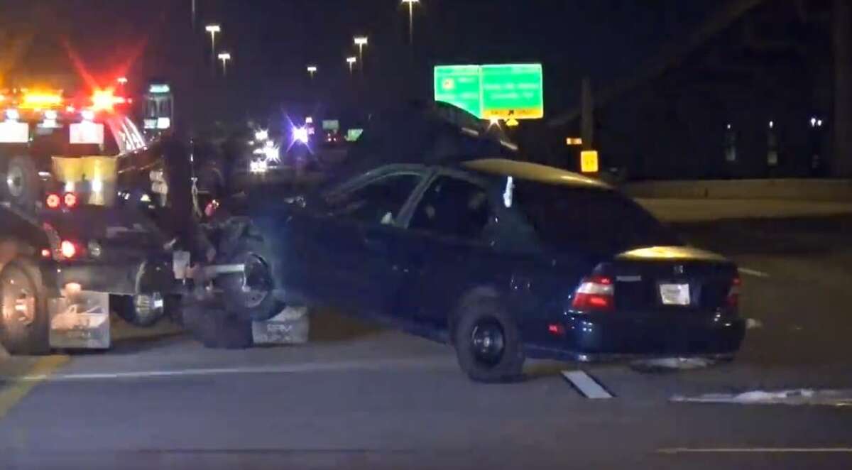 One Injured In Crash On I-10 Near Grand Parkway