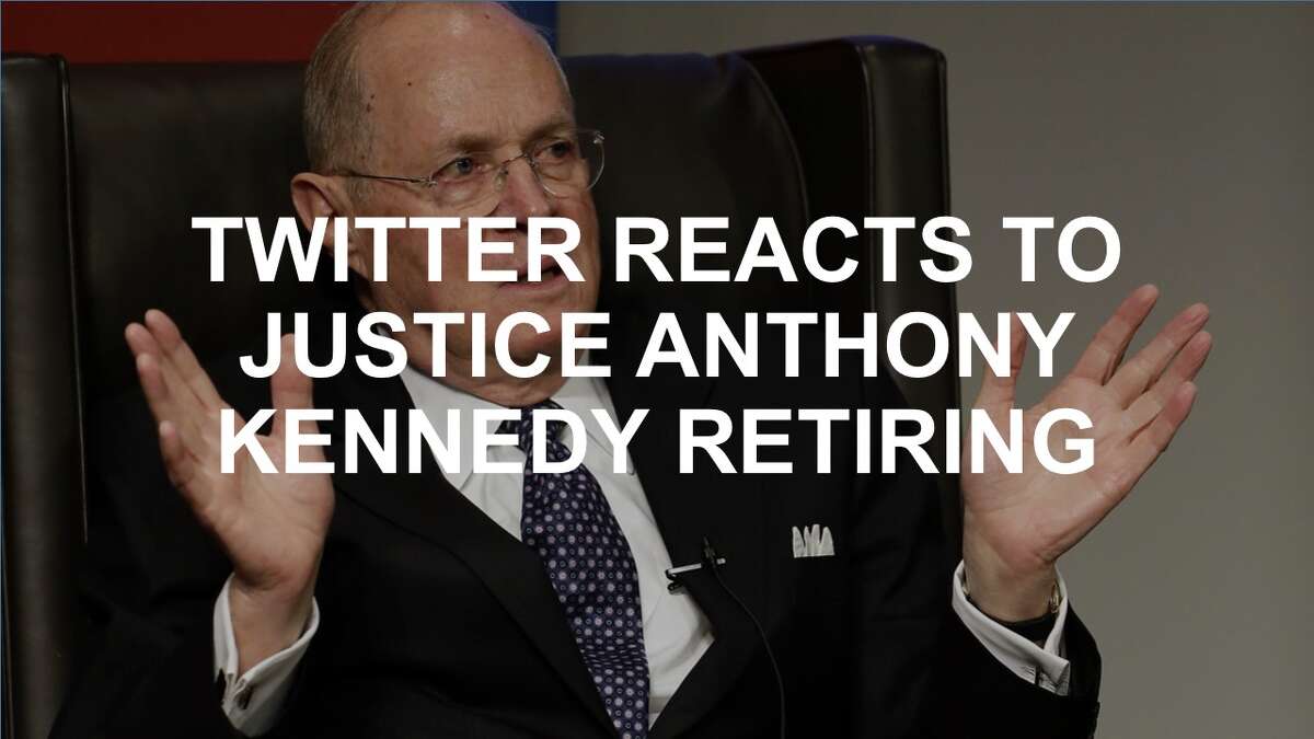 Twitter lit up with reactions when Supreme Court Justice Anthony Kennedy announced his retirement. Click through to see the tweets.