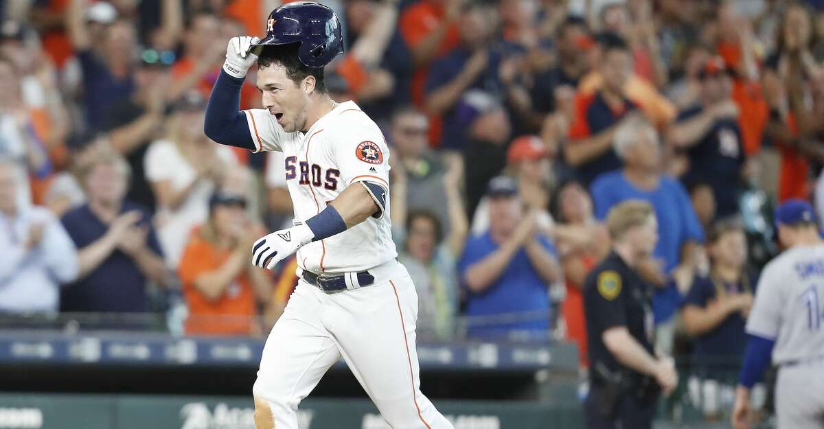 Alex Bregman's monster June included a walkoff home run to beat the Blue Jays last Wednesday at Minute Maid Park.