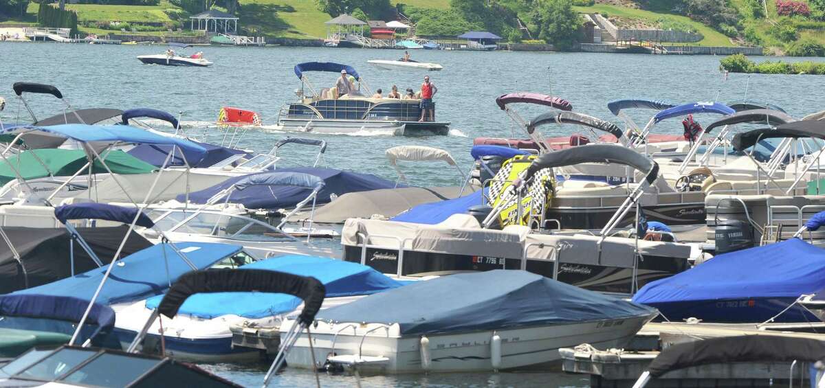 Candlewood Lake is popular with boaters, who have to make sure they are not inadvertently carrying invasive zebra mussels to the waters.