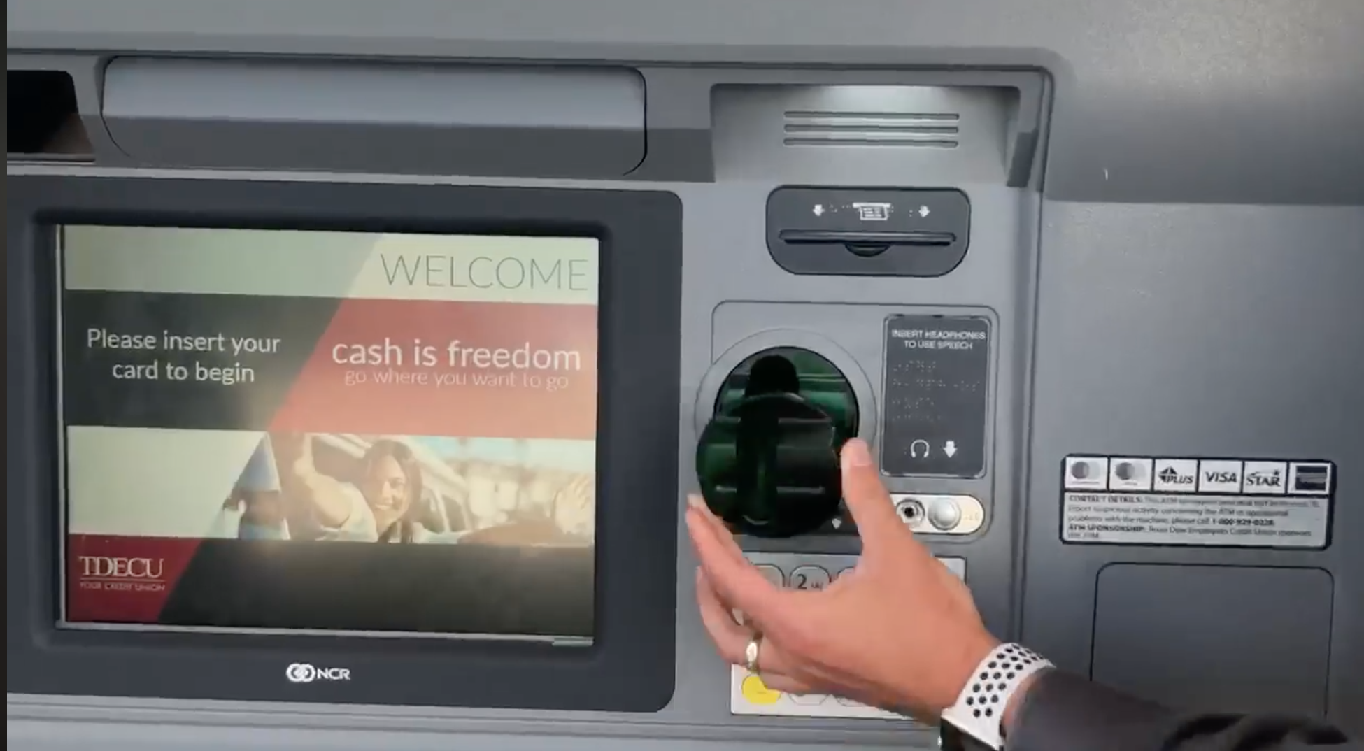 How to spot card skimmers on ATMs