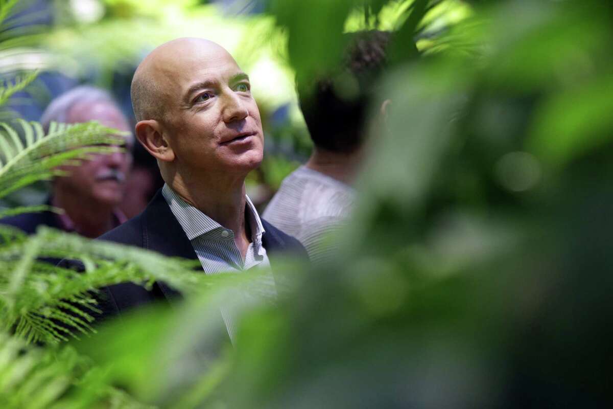 Amazon CEO Jeff Bezos in January 2018 in Seattle. On June 28, Bezos’ company announced a deal to acquire PillPack, a Massachusetts startup that will serve as a base for Amazon to expand into prescripton drug deliveries.