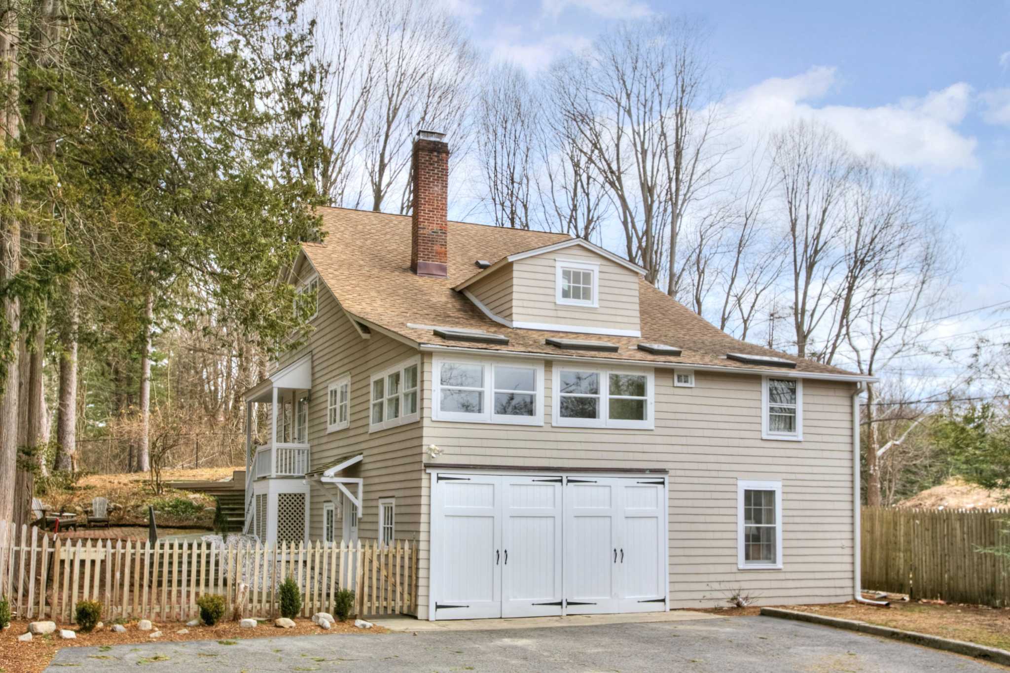 A carriage house near downtown Westport