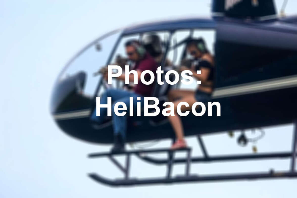HeliBacon, an aerial helicopter company, offers hunters the chance to shoot down feral hogs from the sky. Their most exclusive trip is priced at $30,000.