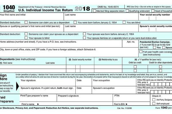 Irs 1040 Standard Deduction Chart