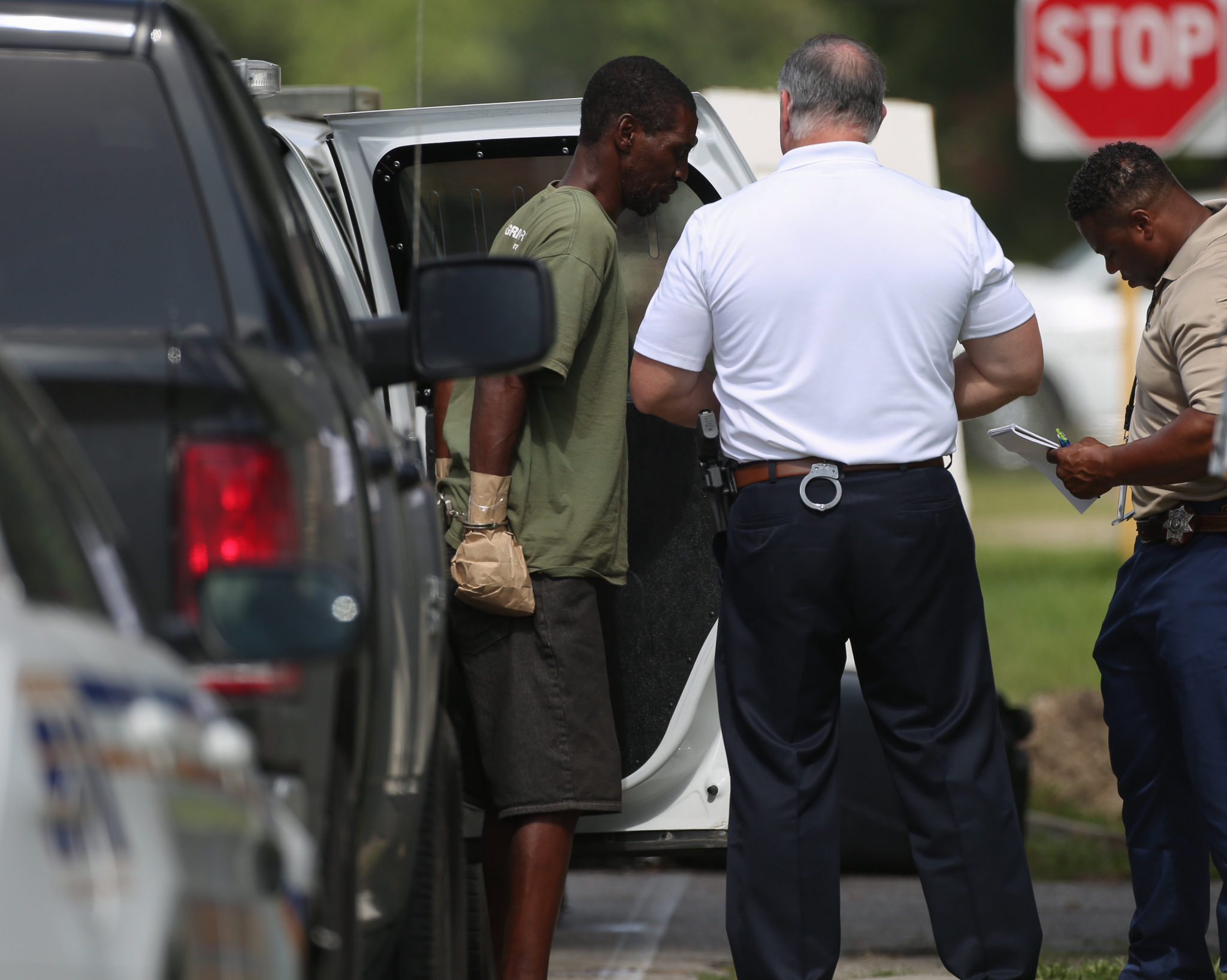 Two injured in shooting outside house in Crosby