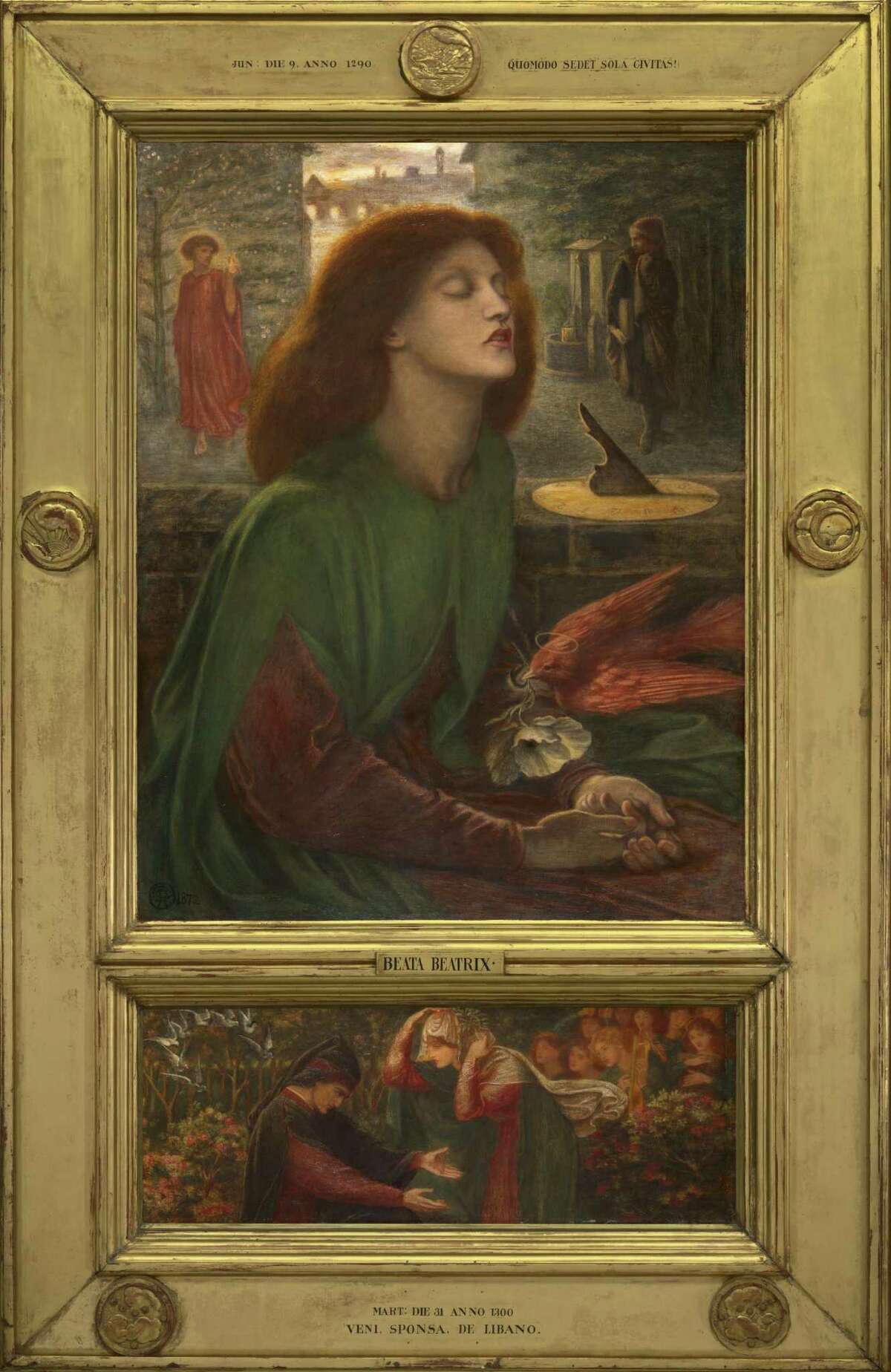 Dante Gabriel Rossetti, “Beata Beatrix” (1871-1872)
