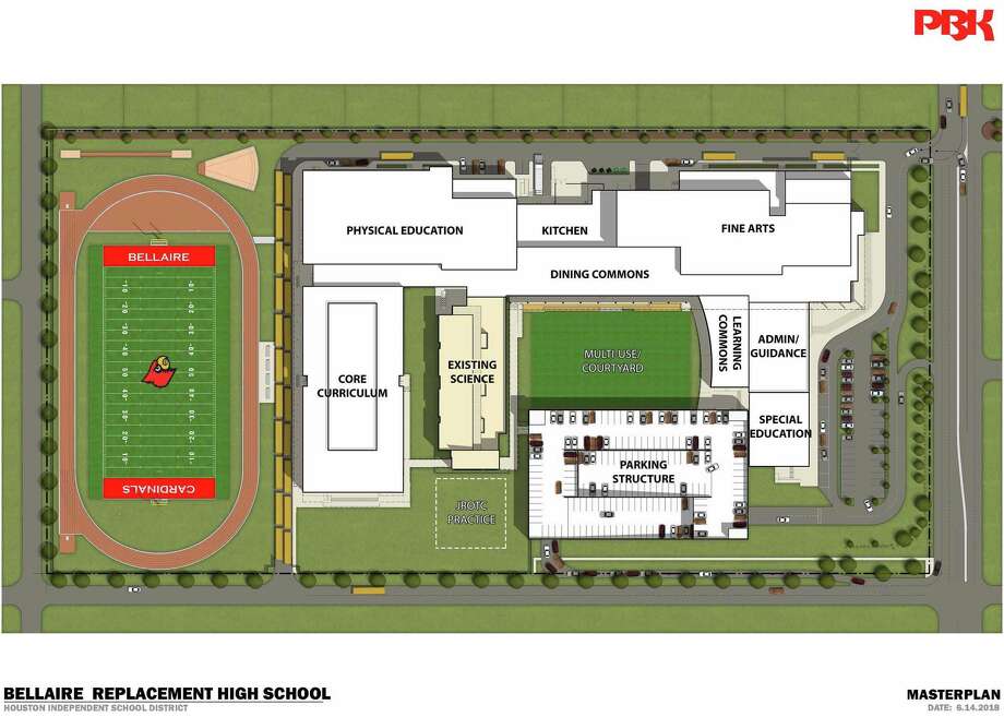Construction underway for new Bellaire High School Houston Chronicle