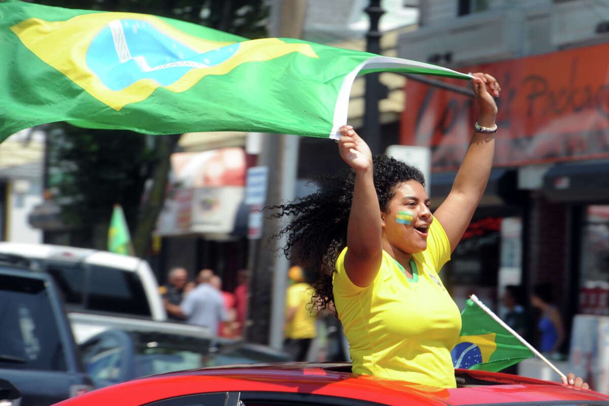 Photos Fans celebrate Brazil's World Cup victory in Bridgeport