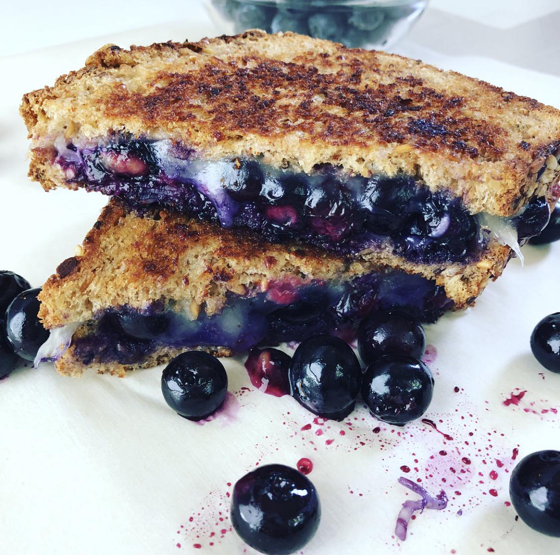 Recipe Blueberry Grilled Cheese