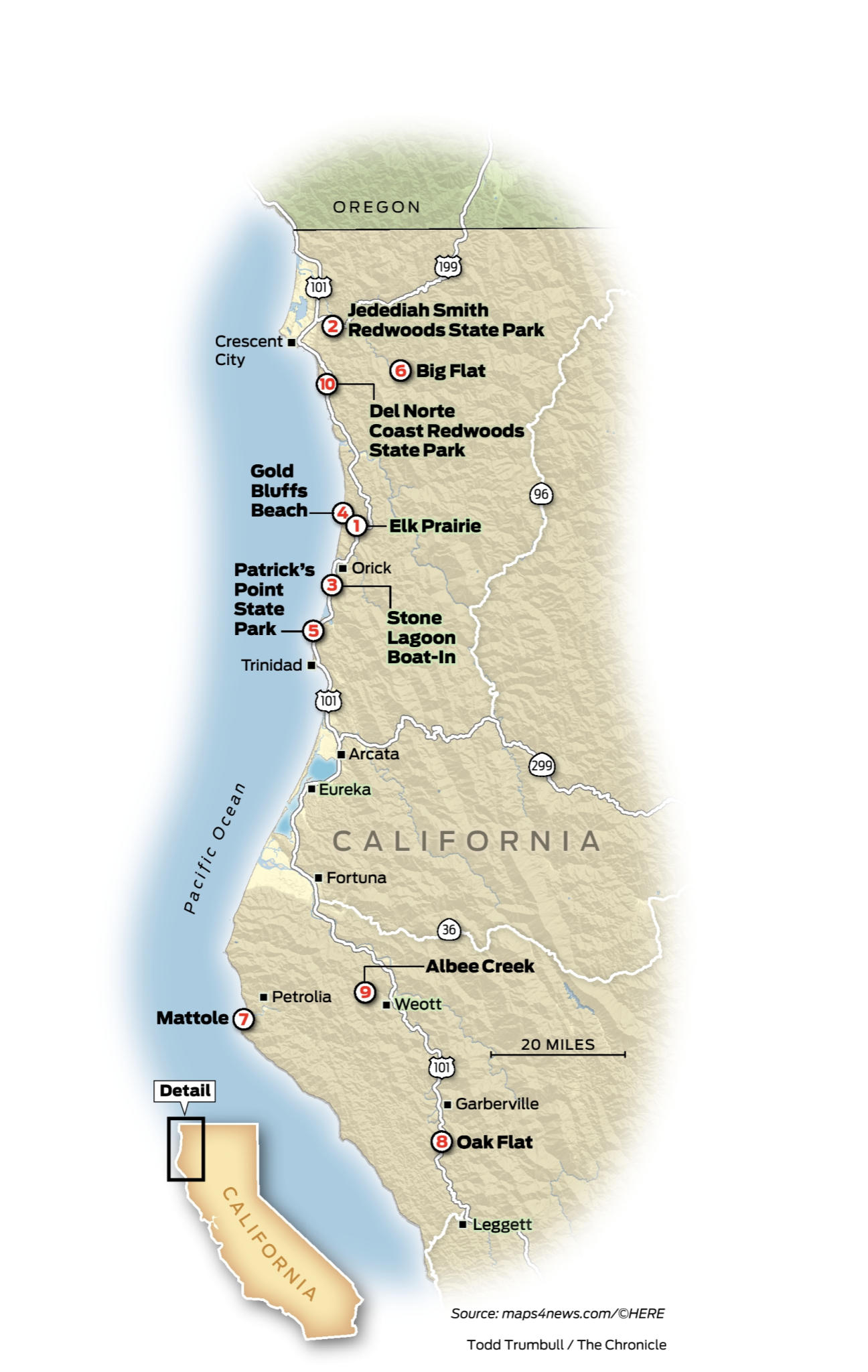Top 10 campsites in Humboldt County SFGate